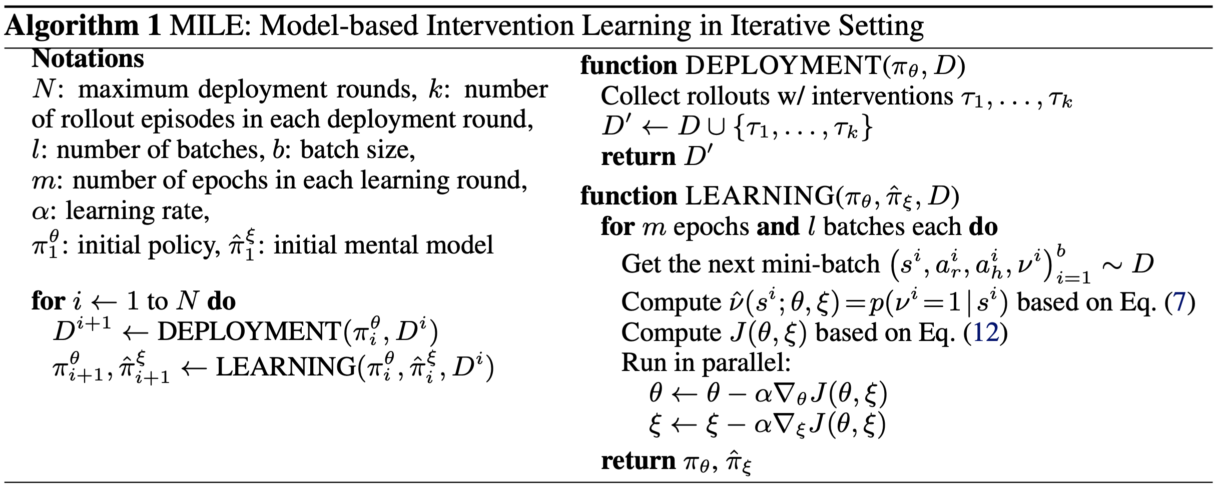 Computational intervention model.