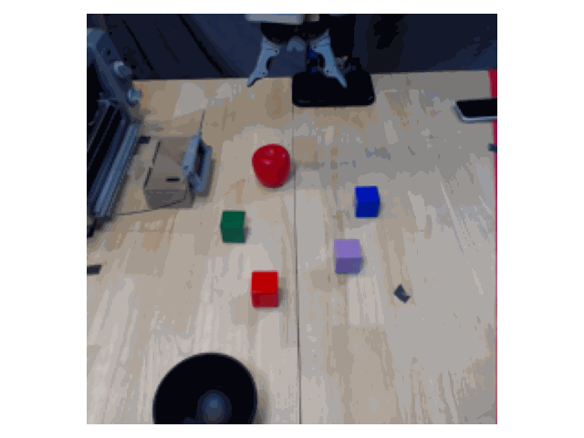 pick up red block fail